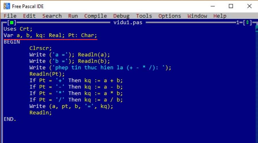Giải đáp chi tiết: Trong Pascal nhằm khai báo biến đổi tệp văn phiên bản tao cần dùng cú pháp?