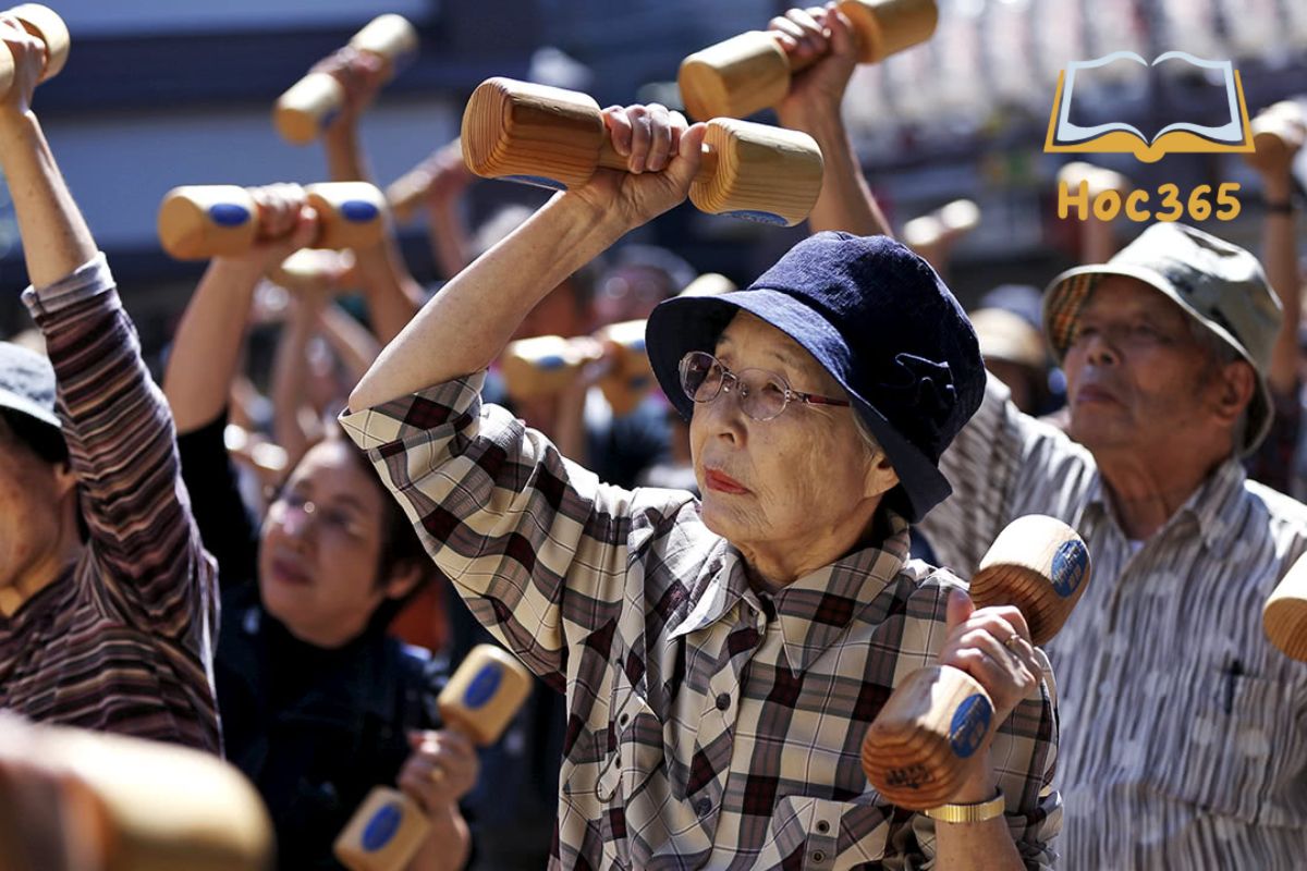 Một trong mỗi hiệu quả tích vô cùng vì thế tổ chức cơ cấu dân sinh già nua mang lại mang đến Nhật Bản là?